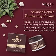 Miracle white brightening cream is the nature's best gift to assure flawless beauty for years intact. Miracle White Brightening Cream Miracle White