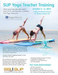 Sup Yoga Teacher Training Ssisup Supyoga Stsimonsisland Suplove Yoga Teacher Training Yoga Teacher Teacher Training