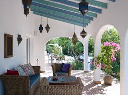 This is a diy video that i made showing how to make patterns with silver beads and fuzzy sticks! Moroccan Patio Ideas Photos Houzz