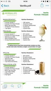 Herbalife Herbalife Shake Recipes Herbalife Recipes Herbalife Shake