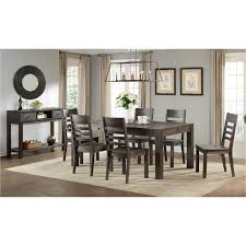 Brushed Cocoa 5 Piece Dining Set Salem Rc Willey Furniture Store Farmhouse Dining Table Farmhouse Dining Farmhouse Dining Set
