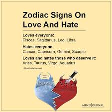 Sagittarius and capricorn also make a toxic. Zodiac Signs On Love And Hate
