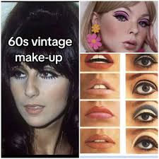 60s style makeup I never wore