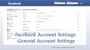Facebook Account Settings Facebook Account Settings Menu Tecng Facebook Settings Account Settings Gmail Sign In Login