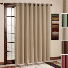 Made from polyester, this single panel is 100 wide, so you'll likely only need one to cover a patio door or bedroom window. Curtains For Balcony Door Novocom Top