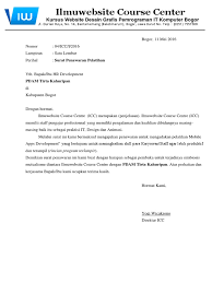 Contoh surat penawaran jasa service. Contoh Surat Penawaran Program Kursus