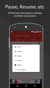 I use es file explorer's es download manager. Adm Internet Download Manager For Android Apk Download