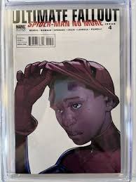 ULTIMATE FALLOUT 4 CGC 9.2 2nd print Variant Pichelli 1st MILES MORALES