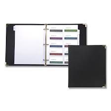They're easy to load, update, and take with you for easy reference. Classic Vinyl Business Card Binder By Samsill Sam81080 Ontimesupplies Com
