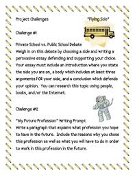 Flying Solo By R Fletcher 12 Project Challenges Presentation Skills 3rd Grade Writing Language Activities