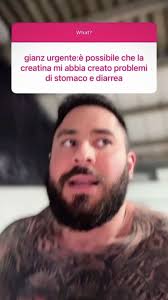 La creatina provoca mal di pancia e diarrea?