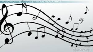 This is distinct from polyphony, in which parts move with rhythmic independence, and monophony, in which all parts move in parallel rhythm and pitch. Homophony In Music Definition Example Video Lesson Transcript Study Com