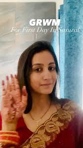 GRWM for first day In Sasural❤️ #reels #viral #grwm #wedding #love  #lovemarriage #bride #makeup #makeuptutorial #parineetichopra #raghavchadha