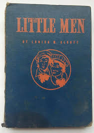 Vintage Antique LITTLE MEN Louisa M Alcott 1940 Illus Erwin Hess 1940  Whitman