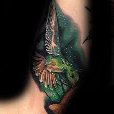 Large bird tattoos can be popularly displayed on the chest and back, while small bird tattoos have made their way onto hands, necks, and forearms. 80 Hummingbird Tattoo Designs For Men Winged Ink Ideas