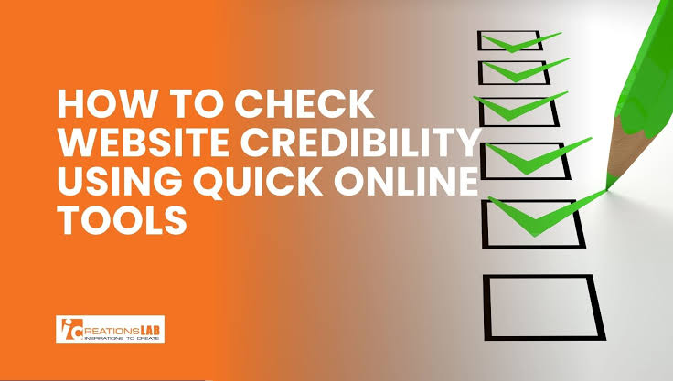 How to Check Website Credibility Using Quick Online Tools - iCreationsLab