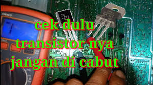 Intinya jangan melebihi batas maksimum pengukur alat. Cara Mengecek Transistor Pada Pcb Tanpa Melepasnya Youtube