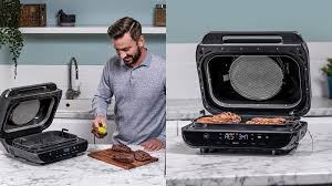 Ninja Foodi Max Health Grill Air Fryer Ag551uk Ninja Cooking Favorable Buying At Our Shop