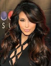 I was blonde, but i hated my roots, so i colored my hair with wella medium blond dye that was semi permanent it went way to dark and had green in it! Dark Brown Hair With Copper Highlights Dark Brown Almost Black With Milk Choco Kardashian Hair Color Kim Kardashian Hair Party Hairstyles For Long Hair