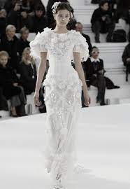 Chanel Haute Couture Spring Summer 2006 Chanel Wedding Dress Fashion Show Fashion