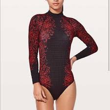 Lululemon Will The Wave Long Sleeve Swim Suit 6