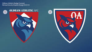 Get ideas and start planning your perfect united logo today! Owl Repurposed Oldham Athletic Badge Redesign Concepts Chris Creamer S Sports Logos Community Ccslc Sportslogos Net Forums