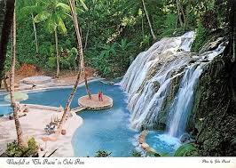 Waterfall At The Ruins In Ocho Rios Jamaica Vacation Jamaica Travel Jamaican Vacation