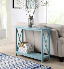 Oxford Console Table In Sea Foam Convenience Concepts 203099sf In 2020 Console Table Furniture Home Decor