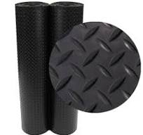 Rubber-Cal 48-in W x 18-in L x 0.118-in T Flooring tape Rubber Gym Floor  Roll ( 6-sq ft )