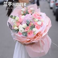 As rays florist are bespoke local florists, we can create and if you are interested in sending a flower arrangement or plant to the wake or funeral, we would like to recommend a few. Valentine S Day Changsha Flowers Express Wake Up Lychee Pink Rose Hydrangea Bellflower Korean Bouquet Birthday Festival Send Flowers