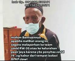 Ini Kronologi Kaburnya Pasien Covid 19 Radar Bogor Berita Bogor Terpercaya