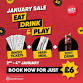 Eat, Drink & Play - Irvine - January event image