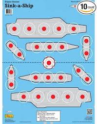 10 gunfun sink a ship battleship paper