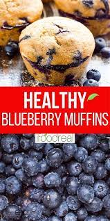 The Best Healthy Blueberry Muffins Healthy Blueberry Muffins Healthy Muffin Recipes Frozen Blueberry Recipes