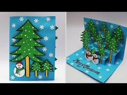 Diy 3d Christmas Pop Up Card How To Make Christmas Greeting Card Handmade Ch Christmas Greeting Cards Handmade Christmas Cards Handmade Diy Christmas Cards