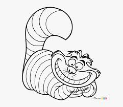 Follow this easy how to draw a cat step by step tutorial and you will be finishing up your cat drawing in no time. How To Draw Cheshire Cat 2 Alice In Wonderland Cartoon Drawing Cheshire Cat Hd Png Download Kindpng
