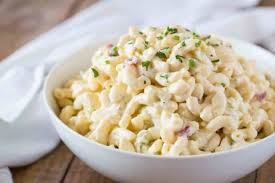 From a simple caprese style pasta salad with creamy mozzarella to a super vibrant pesto pasta with fresh spinach. Easy Macaroni Salad Dinner Then Dessert