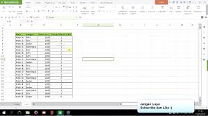 Tutorial Wps Office Ms Excel Pengoperasian Membuat Pivot Mudah Youtube