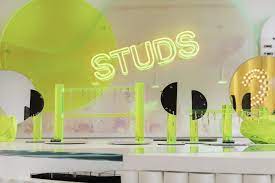 Introducing Studs The Glossier Of Piercing Studios And A Far Cry From Claire S Piercing Studio Jewelry Store Design Studs