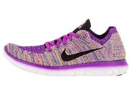 Nike Free Rn Flyknit Running Shoe Womens Size 8 5 Hyper Violet Black Gamma Womens Running Shoes Dress Shoes Womens Fashion Boots