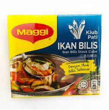 #soup ikan bilis & ikan bilis masak bawang merah.pastilah sedaaap. Maggi Kiub Pati Ikan Bilis 60g Degrocery