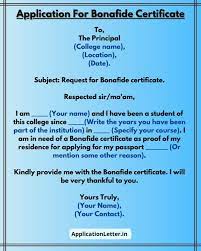 For example, if you are student and want to visit a company for your project, you so if you don't know how to get a certificate from your college, go through the sample bonafide certificate request letter so that you can have a clear idea of writing a. Request Letter For Bonafide Certificate From School