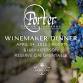 Porter Vineyards Winemaker Dinner @ Cafe Gabbiano