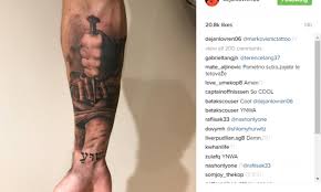 Player stats of harry wilson (fc liverpool) goals assists matches played all performance data. Liverpool Defender Dejan Lovren Shows Off His Latest Tattoo Ahead Of Merseyside Derby Daily Mail Online