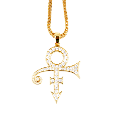 The Love Symbol Pendant Is 2 X 1 And Made Of Brass And Plated With 14k Gold And Embellished With Cu Symbol Necklace Crystal Embellishment Beautiful Necklaces