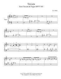 Toccata And Fugue In D Minor Cello Sheet Music Toccata Bwv 565 Level 2 Piano Sheet Music Piano Sheet Music Sheet Music Piano Sheet
