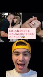 Taylor Swift’s engagement ring details.💍 Thoughts?, #taylorswift  #traviskelce #engaged #jewelry #engagementring