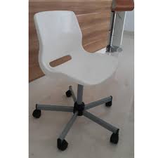 Malkolm swivel chair black ikea united. Ikea White Snille Swivel Chair Furniture Tables Chairs On Carousell