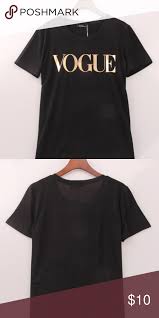 Black And Gold Design Shirt Black And Gold Short Sleeve Vogue Tee Shirt Tee Shirts Clothes Design Shirts