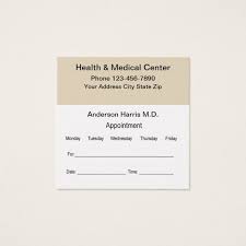 Load appointments in seconds or integrate with customers can reply to your appointment reminder messages and you will be notified by email. Appointment Reminder Card For A Doctor Zazzle Com Square Business Cards Design Square Business Card Appointment Cards